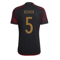 Camiseta Alemania Thilo Kehrer #5 Segunda Equipación Replica Mundial 2022 mangas cortas